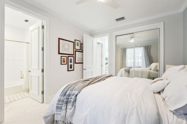 Bedroom, Interior, Marble
