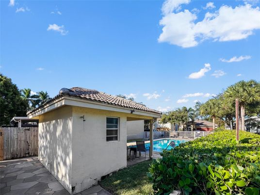 Backyard, Exterior, Pool