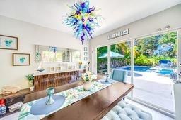 Chandelier, Dining room, Interior