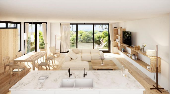 Dining room, Interior, Living room, Wood Texture Flooring