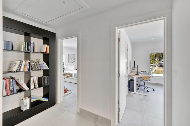 Home Office, Interior, Recessed Lighting