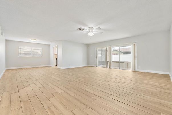 Empty room, Interior, Wood Texture Flooring