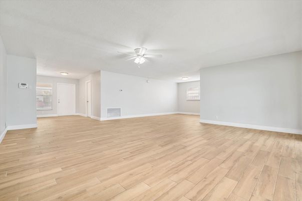 Empty room, Interior, Wood Texture Flooring