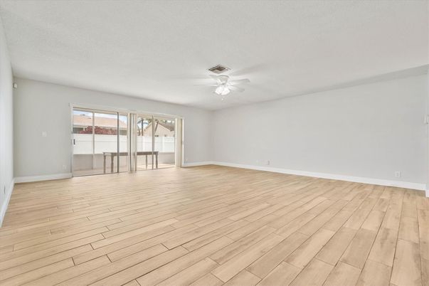 Empty room, Interior, Wood Texture Flooring