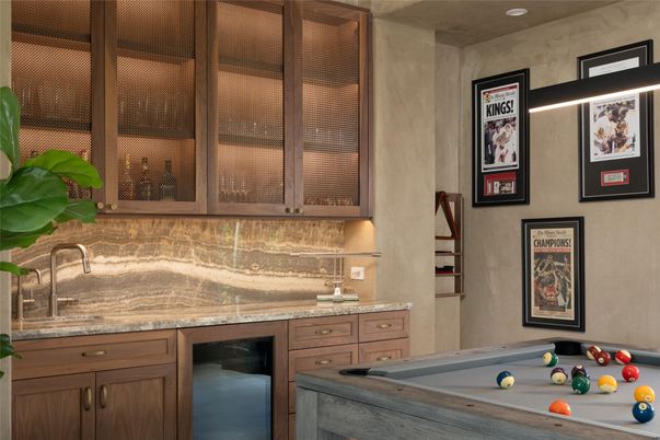 Billiard Table, Game Room, Interior