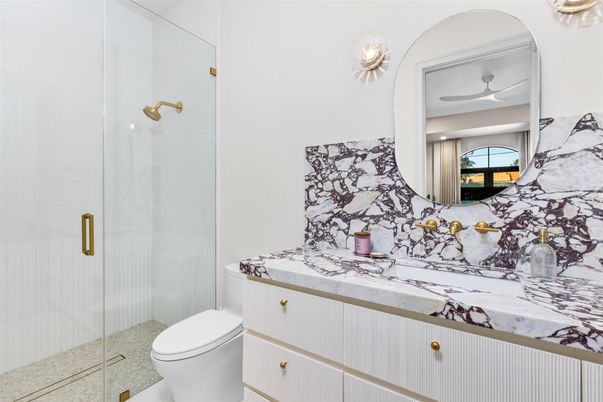 Bathroom, Glass Shower, Interior