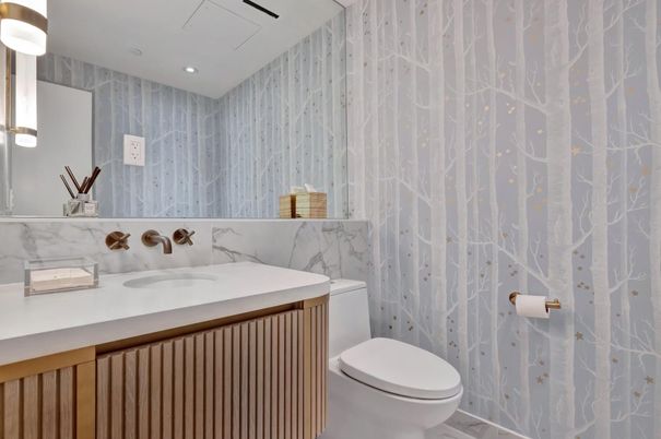 Bathroom, Interior, Recessed Lighting