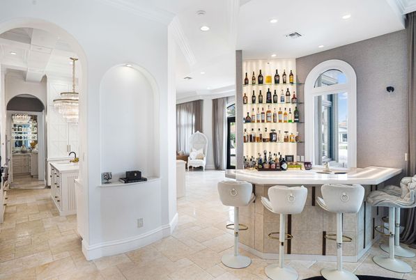 Chandelier, Interior, Recessed Lighting