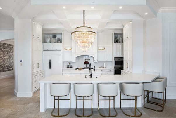 Chandelier, Interior, Kitchen, Recessed Lighting