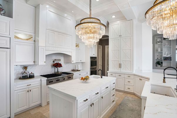 Chandelier, Interior, Kitchen, Recessed Lighting
