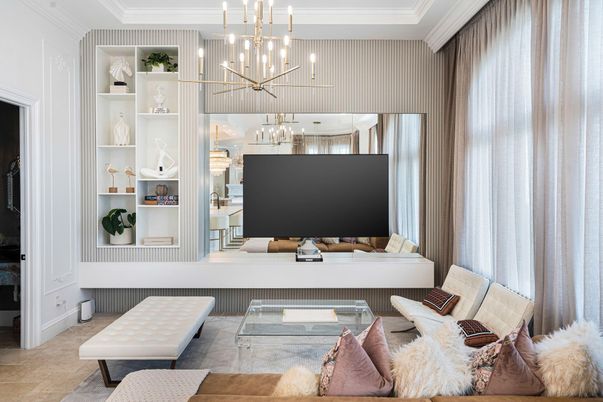 Interior, Living room, Pendant Lights