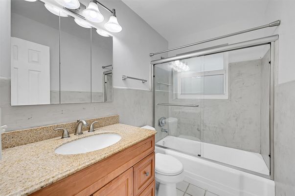 Bathroom, Glass Shower, Interior, Marble Walls