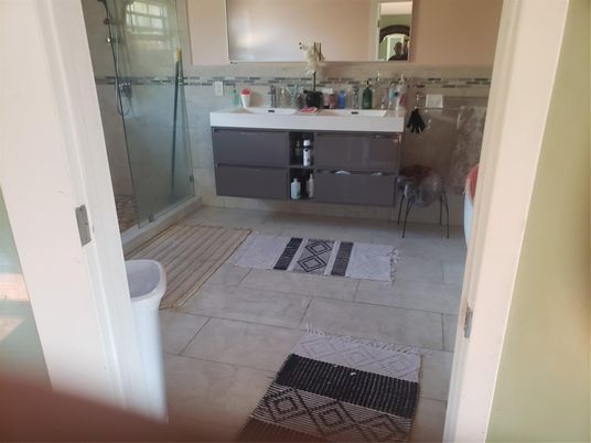 Bathroom, Dual Sink Vanities, Glass Shower, Interior