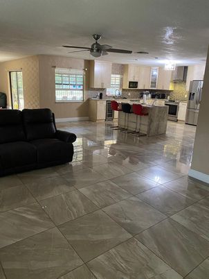 Interior, Kitchen, Living room, Marble
