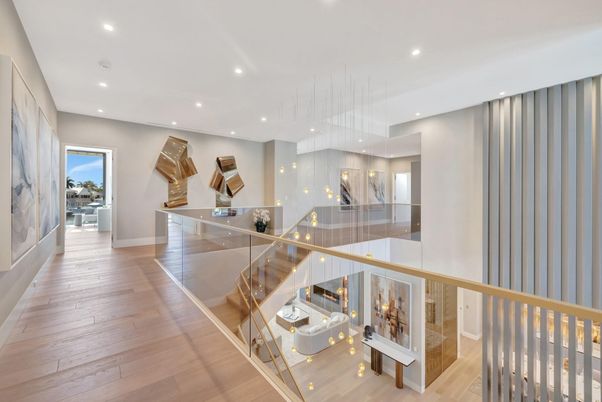 Interior, Pendant Lights, Recessed Lighting, Wood Texture Flooring