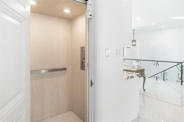 Elevator, Interior, Recessed Lighting