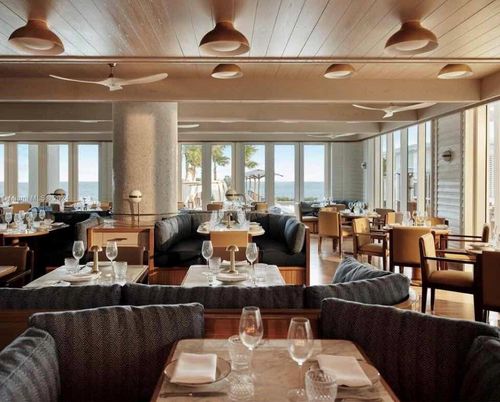 Dining room, Interior, Living room, Water, Wooden Ceilings