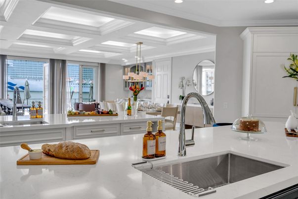 Chandelier, Interior, Kitchen, Pendant Lights, Recessed Lighting, Water
