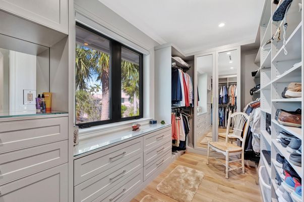 Interior, Recessed Lighting, Walk-in Closets, Wood Texture Flooring