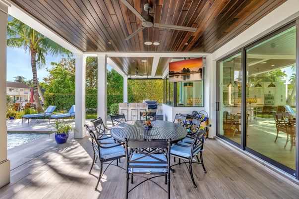 Exterior, Wooden Ceilings, Wood Texture Flooring