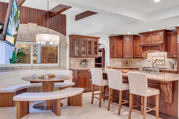 Dining room, Interior, Kitchen, Pendant Lights, Recessed Lighting