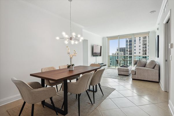 Dining room, Interior, Living room, Pendant Lights, Water