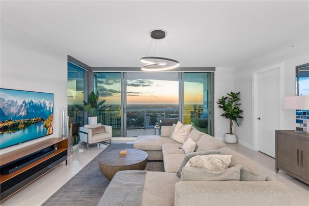 Interior, Living room, Pendant Lights, Water