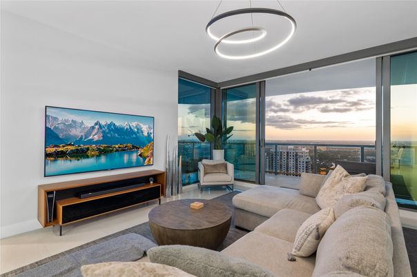 Interior, Living room, Pendant Lights, Water