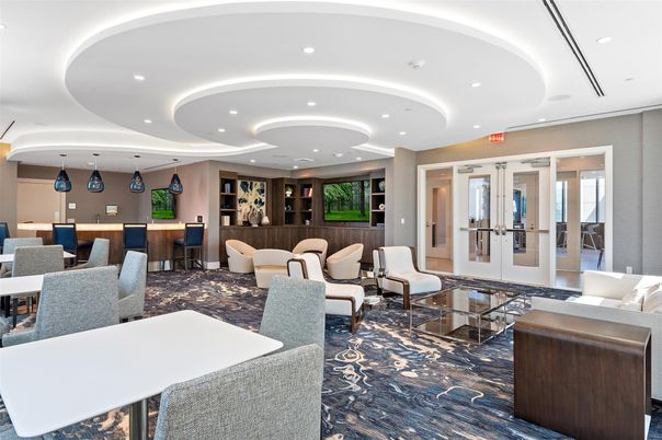 Dining room, Interior, Living room, Pendant Lights, Recessed Lighting