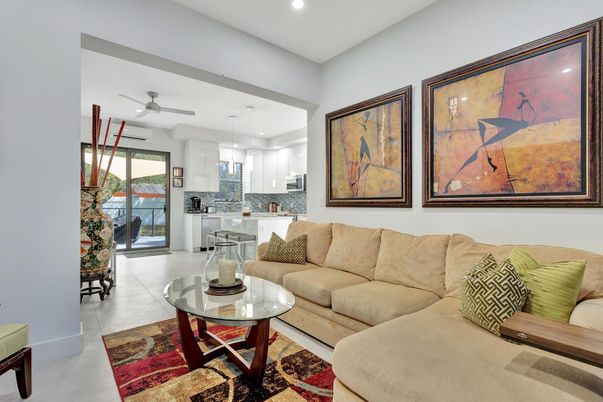 Interior, Kitchen, Living room, Pendant Lights, Recessed Lighting