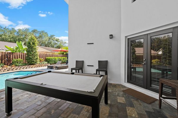 Billiard Table, Exterior, Pool