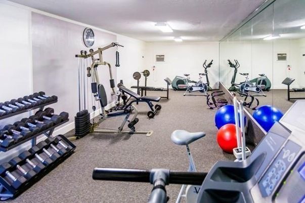 Fitness Equipment, Gym, Interior