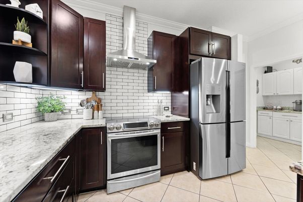 Interior, Kitchen, Stainless Steel Appliances