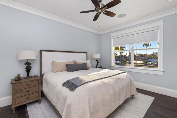 Bedroom, Interior, Water, Wood Texture Flooring