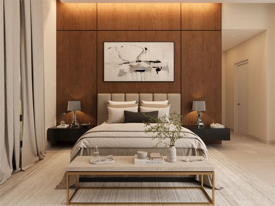 Bedroom, Interior, Wooden Walls