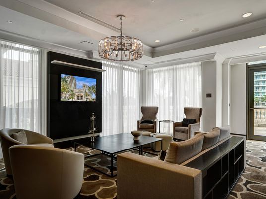 Chandelier, Interior, Living room, Recessed Lighting