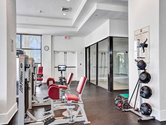 Fitness Equipment, Interior, Recessed Lighting