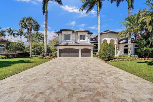 Attached, Backyard, Exterior, Facade, Mediterranean