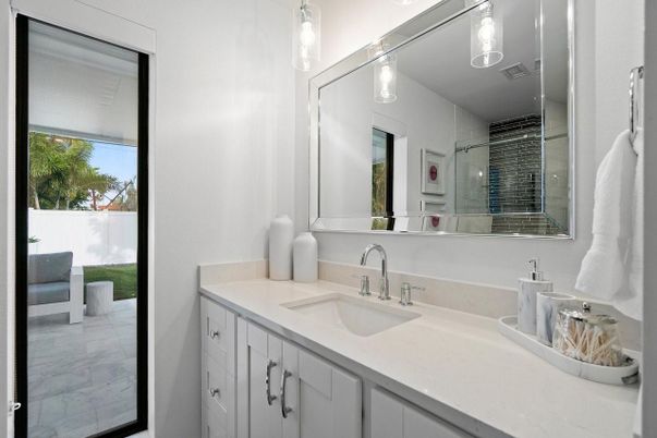 Bathroom, Dual Sink Vanities, Interior, Marble