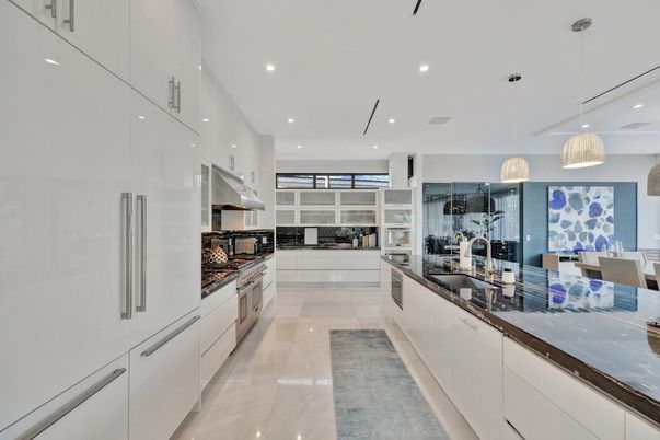 Interior, Kitchen, Pendant Lights, Recessed Lighting