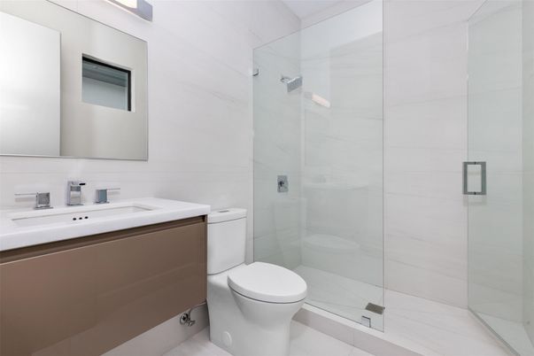 Bathroom, Glass Shower, Interior