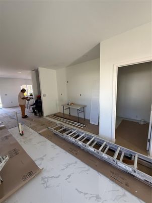 Interior, Marble, Recessed Lighting
