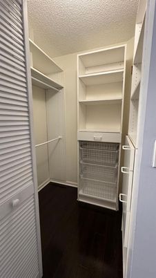 Interior, Walk-in Closets, Wood Texture Flooring