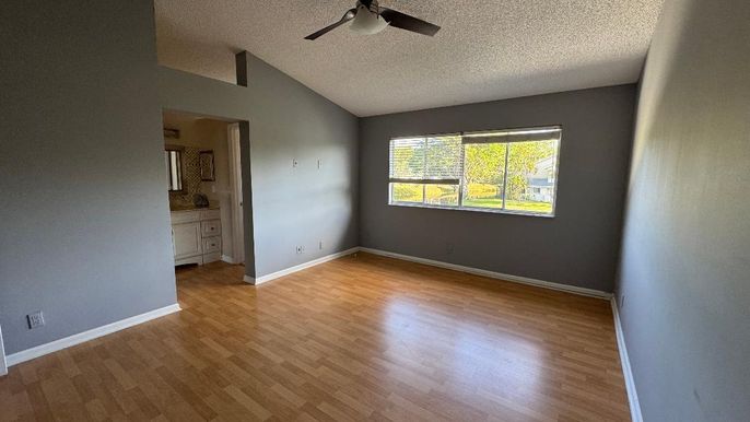 Empty room, Interior, Wood Texture Flooring