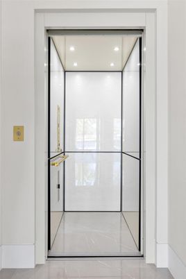 Elevator, Interior, Recessed Lighting