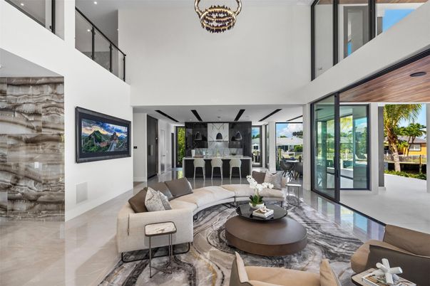 Dining room, Interior, Kitchen, Living room, Pendant Lights, Recessed Lighting