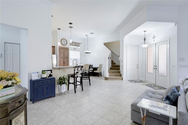 Dining room, Interior, Pendant Lights