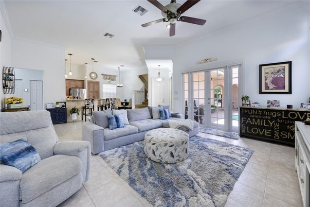 Interior, Kitchen, Living room, Pendant Lights