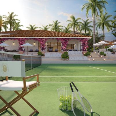 Exterior, Tennis Courts