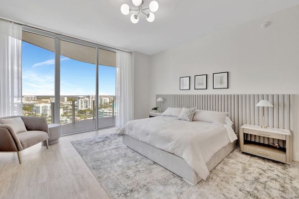 Bedroom, Interior, Pendant Lights